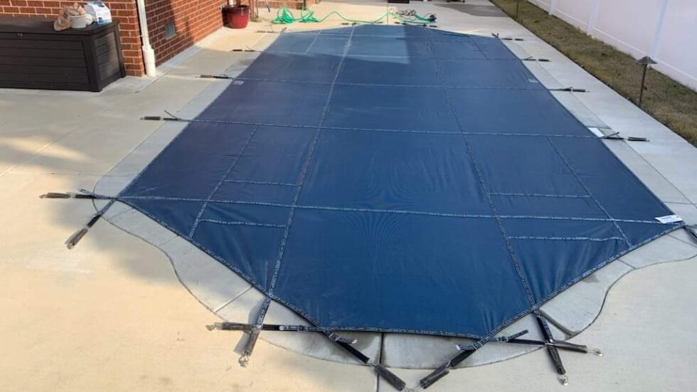 SAFETY COVERS Anderson Pools and Spas pool and spa services